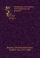 Christianity and mankind : their beginnings and prospects. 7, Bunsen, Christian Karl Josias, Freiherr von, 1791-1860 