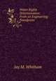 Water Rights Determination: From an Engineering Standpoint, Jay M. Whitham 