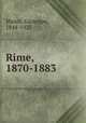 Rime, 1870-1883, Manni, Giuseppe, 1844-1923 
