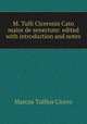 M. Tulli Ciceronis Cato maior de senectute: edited with introduction and notes, Marcus Tullius Cicero 