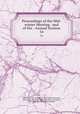 Proceedings of the Mid-winter Meeting . and of the . Annual Session. 34, Ohio State Bar Association Mid-Winter Meeting, Mid-Winter Meeting, Ohio State Bar Association, Ohio State Bar Association Session 