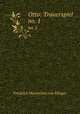Otto: Trauerspiel. no. 1, Friedrich Maximilian von Klinger 