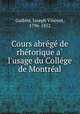 Cours abre?ge? de rhe?torique a? l