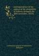 correspondence of the subject of the emigration of indians, between the 30th november, 1831k ., Commissary general of subsistence, duff green 
