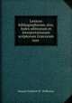 Lexicon bibliographicum, sive, Index editionum et interpretationum scriptorum Gr?corum tum ., Samuel Friedrich W . Hoffmann 