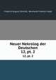Neuer Nekrolog der Deutschen.. 12, pt. 2, Friedrich August Schmidt, Bernhardt Friedrich Voigt 