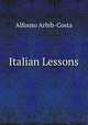 Italian Lessons, Alfonso Arbib-Costa 