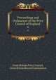 Proceedings and Ordinances of the Privy Council of England .. 6, Great Britain Privy Council, Great Britain Record Commission 