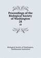 Proceedings of the Biological Society of Washington. 28, Biological Society of Washington, Smithsonian Institution 