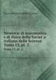 Memorie di matematica e di fisica della Societ`a italiana delle Scienze. Tomo 13, pt. 2, Societa Italiana delle Scienze 