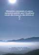 Memoires couronnes et autres memoires publics par l