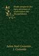 Etude comparee des tiges aeriennes et souterraines des Dicotyledones, Julien Noel Costantin 