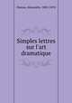 Simples lettres sur l