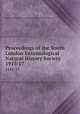 Proceedings of the South London Entomological & Natural History Society. 1915-17, South London Entomological and Natural History Society 