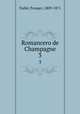Romancero de Champagne. 3, Prosper Tarbe 