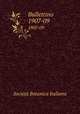 Bullettino. 1907-09, Societa Botanica Italiana 