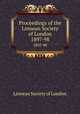 Proceedings of the Linnean Society of London. 1897-98, Linnean Society of London 