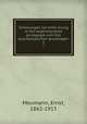Vorlesungen zur einfuhrung in die experimentelle padagogik und ihre psychologischen grundlagen. 3, Meumann, Ernst, 1862-1915 