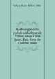 Anthologie de la poesie catholique de Villon jusqu