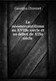 Le neomercantilisme au XVIIIe siecle et au debut de XIXe siecle, Georges Dionnet 