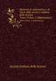 Memorie di matematica e di fisica della Societ`a italiana delle Scienze. Tomo 19 fasc. 2 (Matematica), Societa Italiana delle Scienze 