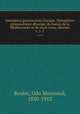 Hemiptera gymnocerata Europ. Hmiptres gymnocrates dEurope, du bassin de la Mditerrane et de lAsie russe, dcrites. v. 1-3, Reuter, Odo Morannal, 1850-1913 