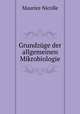 Grundzuge der allgemeinen Mikrobiologie, Maurice Nicolle 