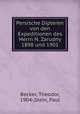 Persische Dipteren von den Expeditionen des Herrn N. Zarudny 1898 und 1901, Becker, Theodor, 1904-,Stein, Paul 
