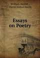 Essays on Poetry, William Hazlitt , David Nichol Smith 
