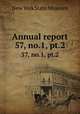 Annual report. 57, no.1, pt.2, New York State Museum 