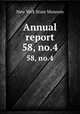 Annual report. 58, no.4, New York State Museum 
