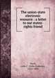 The union-state electronic resource : a letter to our states-rights friend, Hurd, John C. (John Codman), 1816-1892 
