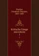 Kritische Gnge microform. 1, Vischer, Friedrich Theodor, 1807-1887 