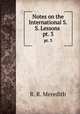 Notes on the International S.S. Lessons for 1883, R. R. Meredith 