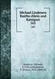 Michael Lindeners Rastbuchlein und Katzipori. 163, Lindener, Michael, d. 1562,Lichtenstein, F. (Franz), 1852-1884, ed 