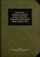 Octavian; altfranzosischer roman nach der Oxforder Handschrift Bodl. Hatton 100, Romance Octavian 