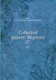 Collected papers: Reprints. 07, Parke, Davis & Company. Research Laboratory 