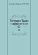 Torquato Tasso : saggio critico. 02, Donadoni, Eugenio, 1870-1924 