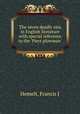 The seven deadly sins in English literature with special reference to the 