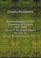 Sessional papers of the Dominion of Canada 1907-1908. 42, no.6, Sessional Papers no. 10a-11, Canada. Parliament 