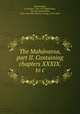 The Mahavansa, part II. Containing chapters XXXIX. to c, Dhammakitti, fl. between 1240-1275,Mahanama, 5th cent,Vijayasimha, Louis Corneille,Turnour, George, 1799-1843 