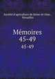 Mmoires. 45-49, 