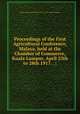 Proceedings of the First Agricultural Conference, Malaya, held at the Chamber of Commerce, Kuala Lumpur, April 25th to 28th 1917. . ;, Malaya. Agricultural Conference (1st : 1917 : Kuala Lumpur) 