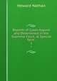 Reports of Cases Argued and Determined in the Supreme Court, at Special Term .. 1, Howard Nathan 