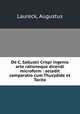 De C. Sallustii Crispi ingenio arte rationeque dicendi microform : accedit comparatio cum Thucydide et Tacito, Laureck, Augustus 