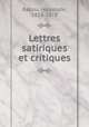 Lettres satiriques et critiques, Babou, Hippolyte, 1824-1878 