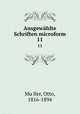 Ausgewhlte Schriften microform. 11, Otto Mu?ller 