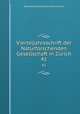Vierteljahrsschrift der Naturforschenden Gesellschaft in Zrich. 41, Naturforschende Gesellschaft in Zurich 