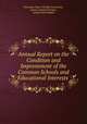 Annual Report on the Condition and Improvement of the Common Schools and Educational Interests ., Wisconsin Dept. of Public Instruction , Lyman Copeland Draper , Josiah Little Pickard 