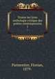 Toutes les lyres anthologie critique des potes contemporains. 1, Parmentier, Florian, 1879- 